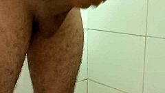 i'm jerkin my big cock solo