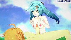 I can’t believe Faruzan, Layla, and Aether in this wild Genshin Impact hentai sex scene. It’s so intense with raw creampie action!