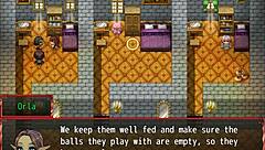 Harem in another world hentai game ep 20 gym workout exposed her pussy