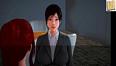 what's happening with my new family and big tits blonde?