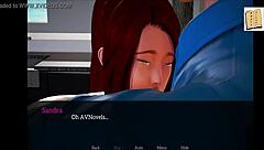 what's happening with my new family and big tits blonde?