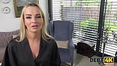 Debt4k, Victoria siap ngentot keras buat lunasin semua utangnya.