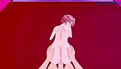 sakamata chloe and takane lui have intense pov sex in hololive vtuber hentai with big tits creampie