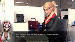 Blonde Milf Jessica O'Neil Dives into Hard News Ep 4