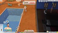 el sim hetero finalmente sucumbe a la tentacion gay en el cartoon