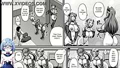 This succubus summoning hentai has great action scenes