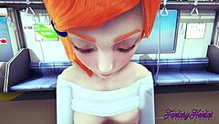 hentai 3d pov compilation with blowjob, fucked, boobjob