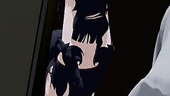 Kazusa Beast in Wild 3D Cartoon Hentai Action