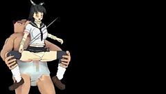 feeling so wild with super yaeko in erotic 3d action