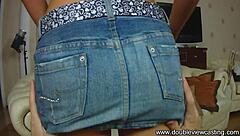 Chiara admiring that throbbing dick in pov