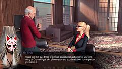 Blonde Milf Jessica O'Neil Dives into Hard News Ep 4