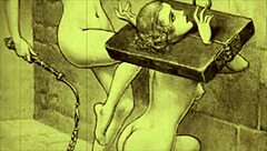 vintage erotic drawings bring steamy fantasies to life in retro style