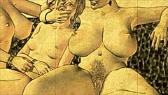 Retro Erotic Drawings That Tease - Are Vintage Hairy Cartoons Your Hidden Fantasy Tonight?