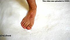 Adoring the Huge Feet of This Sexy Gay Man.