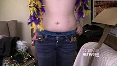 Girls Strip Naked on Bourbon Street and in Hotel Room for Wild Fun