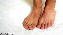 Adoring the Huge Feet of This Sexy Gay Man.