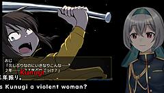 Kunugi-Chan Crashes Life With Machine In Garage!