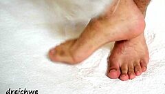 Adoring the Huge Feet of This Sexy Gay Man.