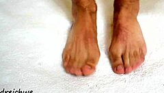 Adoring the Huge Feet of This Sexy Gay Man.