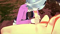 尤拉在原神中池塘狂野动作第一部分！你能承受这动漫热浪吗？