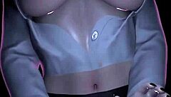 hey beauty chick, wanna dance and ride that huge cock in 3d animation?