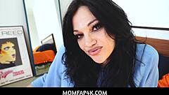 Momfap4k - incredible hot game time sex with step mom