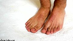 Adoring the Huge Feet of This Sexy Gay Man.