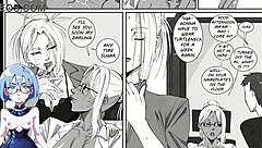 Girls Night Out 9 Çılgın Karikatür Hentai Aksiyonu