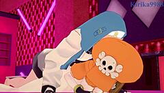 may and bridget have intense anal sex in guilty gear strive hentai