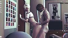 Anime 3D Hentai: Bent Over Doggystyle Adventures Unleashed