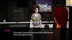 My new family teen has huge tits!