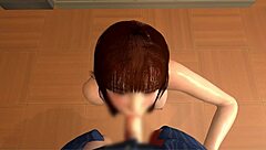 사촌 누나, 학교 끝나고 교실에서 블로잡 줌