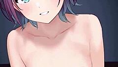 Detailed sex scene with anime girl in hentai