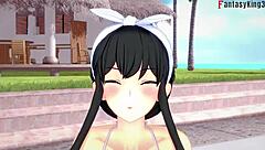 Yor Forger Enjoys Bikini Pool Sex In Spy X Family Fantasy