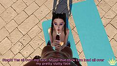 royaly blacked features my bf’s roommate with long legs