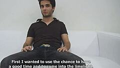 Petr undergoes Czech gay casting with sucking and fucking