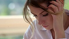 Rebecca Volpetti checkin out plumber's big pipe, oops, meant to say tool, lol