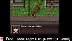 meru night 0 01 nsfw 18 game with emotional twists