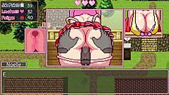 noelle, you doing your best in part 3 of this pixel art game?
