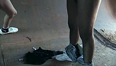 Gay V dun hooks up during a flirty behind-the-scenes shoot