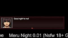 meru night 0 01 nsfw 18 game with emotional twists