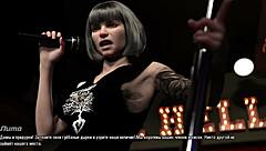 hey, check this hairy chick riding hard in hellcat lounge gameplay part 1!