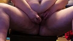 Wife puts on gay bbw toy show