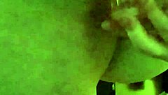 Wife puts on gay bbw toy show