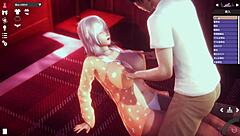 Anime Teen Blowjob with Cute Shaved Pussy in Wild Hentai