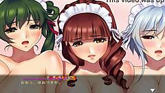 uhh, maid-san to boin game final scene got me lost in this crazy orgy...
