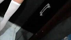 Bonequinha Sex Toy in Cute New Panties Gets Wild