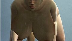 Толстая сисястая шлюха падчерица сосет хуй падчерицы с безумием