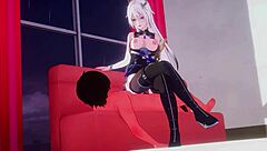 Dominance And Cowgirls In Hentai Cartoon With Handjob Riding Squirting Sex Scenes