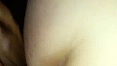 Fat slut blonde gives sloppy deep mouth and ass to friend